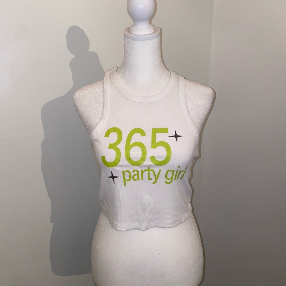 365 Party Girl Crop Tank #brat